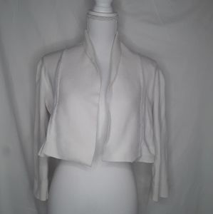 White Calvin Klein cardigan